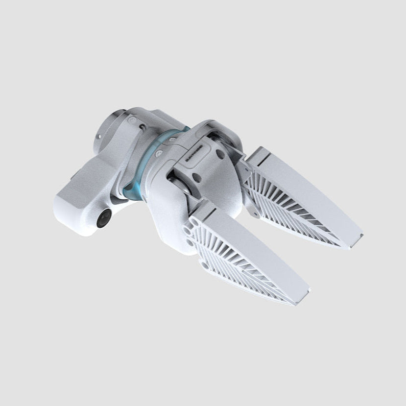 gripper on a light gray background